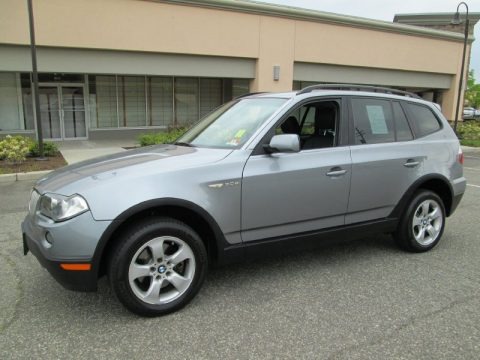 Silver Grey Metallic 2007 BMW X3 3.0si Silver Grey Metallic 2007 BMW X3 3.0si