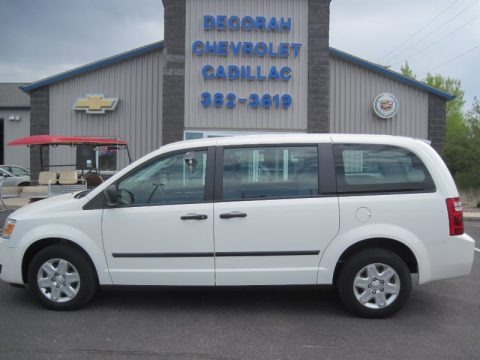 Stone White 2010 Dodge Grand Caravan C/V
