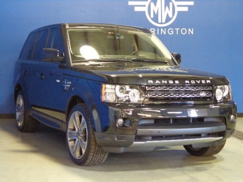 Santorini Black Metallic 2012 Land Rover Range Rover Sport Supercharged