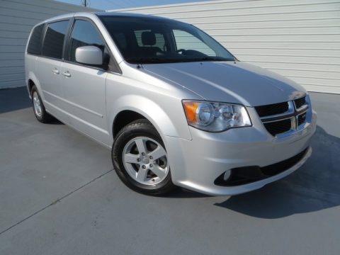 Bright Silver Metallic 2012 Dodge Grand Caravan Crew