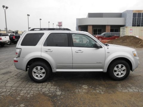 Silver Metallic 2008 Mercury Mariner V6 Silver Metallic 2008 Mercury Mariner V6
