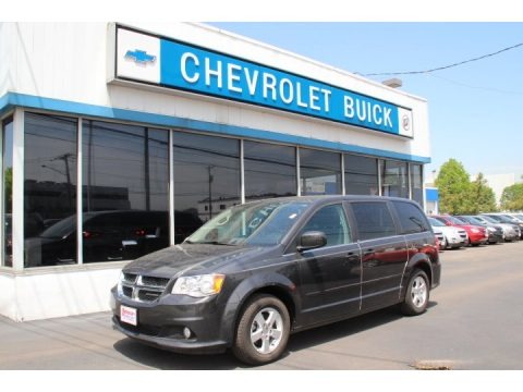 Dark Charcoal Pearl 2012 Dodge Grand Caravan Crew