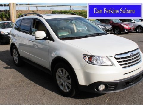 Satin White Pearl 2012 Subaru Tribeca 3.6R Limited