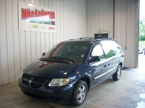 Midnight Blue Pearl 2004 Dodge Grand Caravan SE