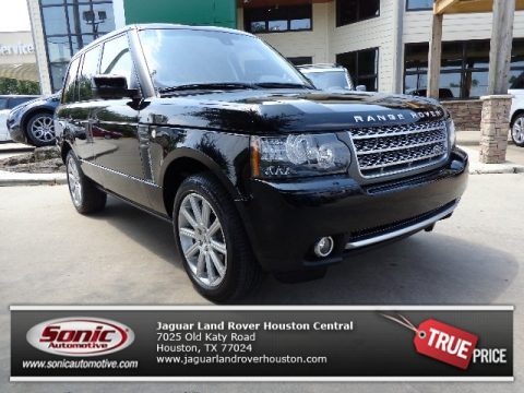 Santorini Black Metallic 2011 Land Rover Range Rover Supercharged