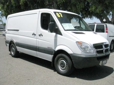 Arctic White 2007 Dodge Sprinter Van 2500 Cargo