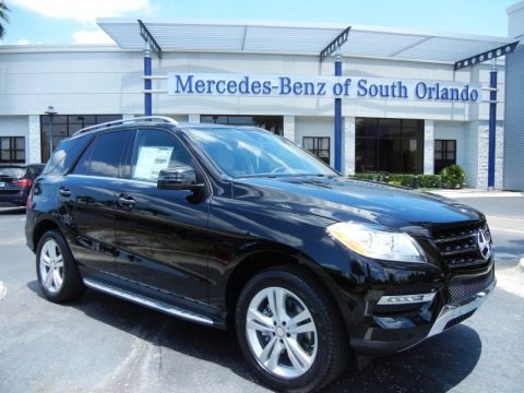 Black 2013 Mercedes-Benz ML 350 4Matic