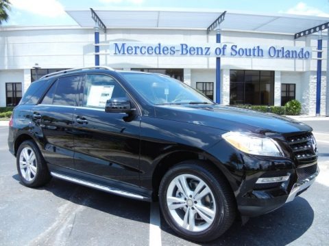 Black 2013 Mercedes-Benz ML 350 4Matic