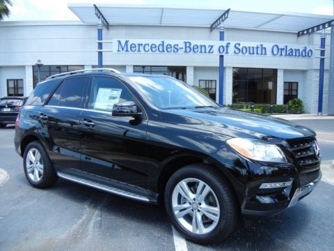 Black 2013 Mercedes-Benz ML 350 4Matic
