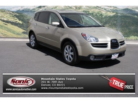Harvest Gold Metallic 2007 Subaru B9 Tribeca Limited 7 Passenger