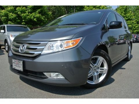 Polished Metal Metallic 2011 Honda Odyssey Touring