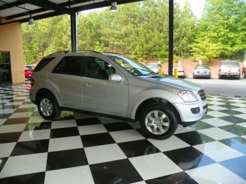 Iridium Silver Metallic 2007 Mercedes-Benz ML 350 4Matic