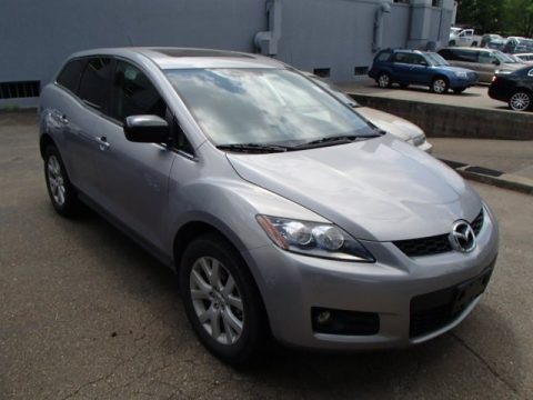 True Silver Metallic 2007 Mazda CX-7 Sport
