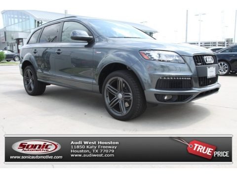 Daytona Grey Pearl Effect 2013 Audi Q7 3.0 S Line quattro