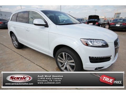 Glacier White Metallic 2013 Audi Q7 3.0 TDI quattro