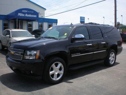 Black 2010 Chevrolet Suburban LTZ 4x4 Black 2010 Chevrolet Suburban LTZ 4x4
