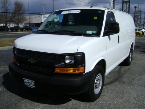 Summit White 2013 Chevrolet Express 2500 Cargo Van