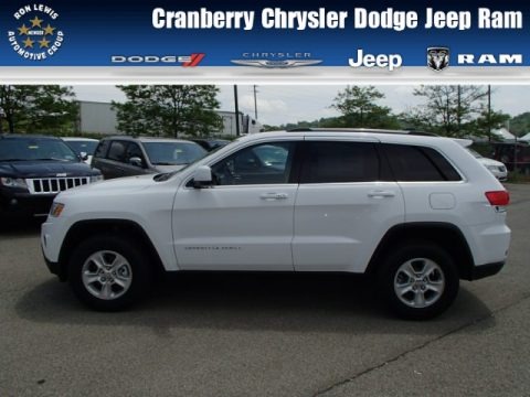 Bright White 2014 Jeep Grand Cherokee Laredo 4x4