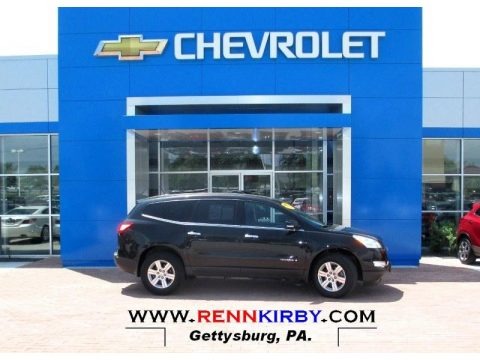 Black Granite Metallic 2009 Chevrolet Traverse LT Black Granite Metallic 2009 Chevrolet Traverse LT