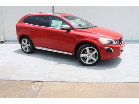 Passion Red 2013 Volvo XC60 T6 AWD R-Design