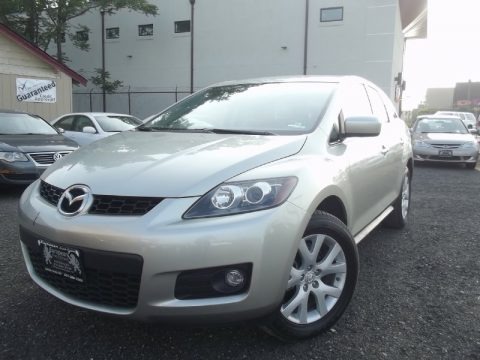 True Silver Metallic 2007 Mazda CX-7 Sport