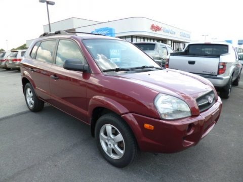 Mesa Red 2006 Hyundai Tucson GL Mesa Red 2006 Hyundai Tucson GL