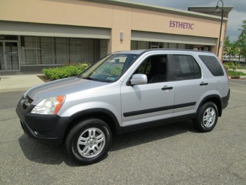 Satin Silver Metallic 2004 Honda CR-V EX 4WD Satin Silver Metallic 2004 Honda CR-V EX 4WD