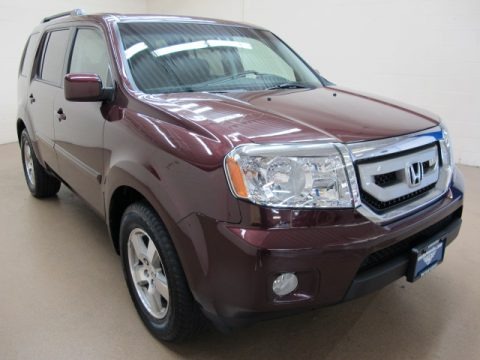 Dark Cherry Pearl 2010 Honda Pilot EX 4WD Dark Cherry Pearl 2010 Honda Pilot EX 4WD