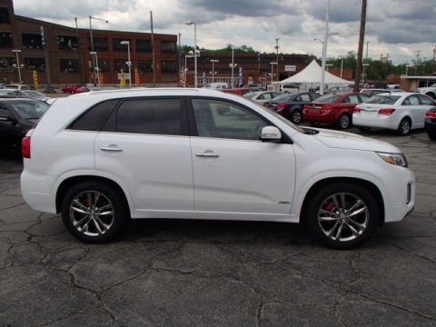 Snow White Pearl 2014 Kia Sorento SX V6 AWD Snow White Pearl 2014 Kia Sorento SX V6 AWD