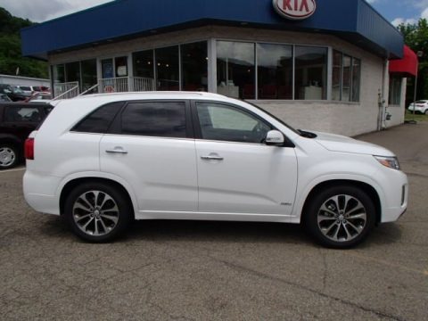 Snow White Pearl 2014 Kia Sorento SX V6 AWD Snow White Pearl 2014 Kia Sorento SX V6 AWD
