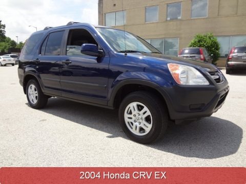 Eternal Blue Pearl 2004 Honda CR-V EX 4WD Eternal Blue Pearl 2004 Honda CR-V EX 4WD