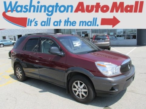 Medium Red Metallic 2004 Buick Rendezvous CX