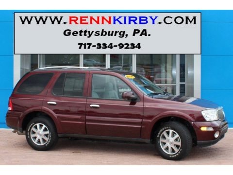 Dark Garnet Red Metallic 2006 Buick Rainier CXL AWD