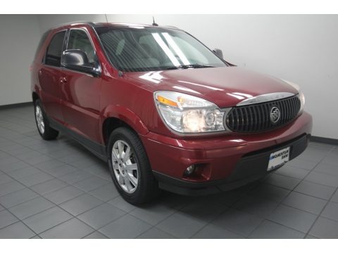 Cardinal Red Metallic 2007 Buick Rendezvous CX