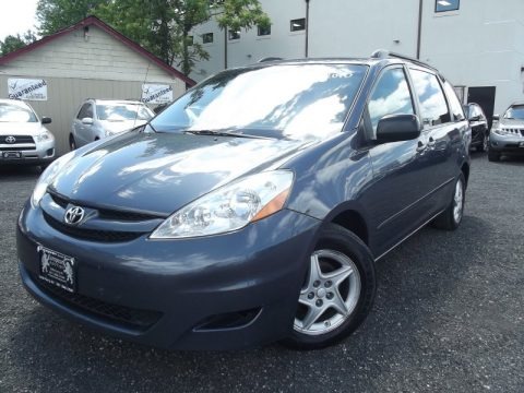 Nautical Blue Metallic 2007 Toyota Sienna LE