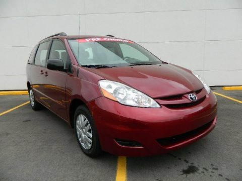 Salsa Red Pearl 2008 Toyota Sienna CE