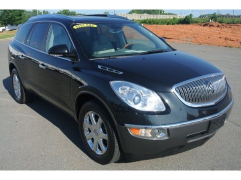 Carbon Black Metallic 2008 Buick Enclave CXL