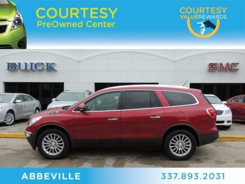 Crystal Red Tintcoat 2012 Buick Enclave FWD