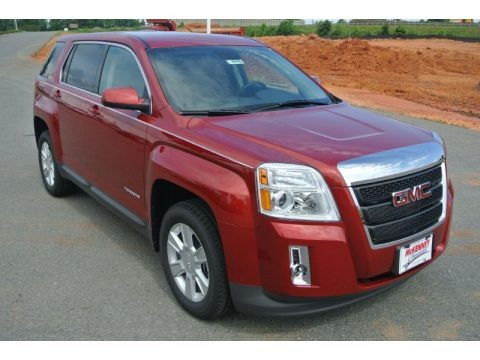 Crystal Red Tintcoat 2013 GMC Terrain SLE