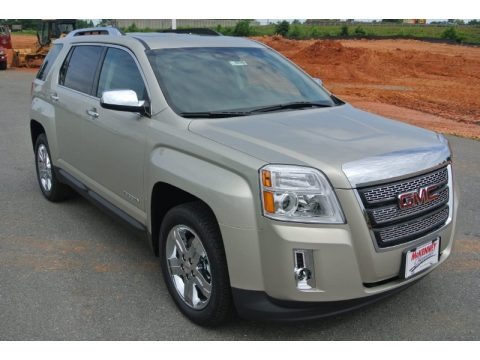 Champagne Silver Metallic 2013 GMC Terrain SLT