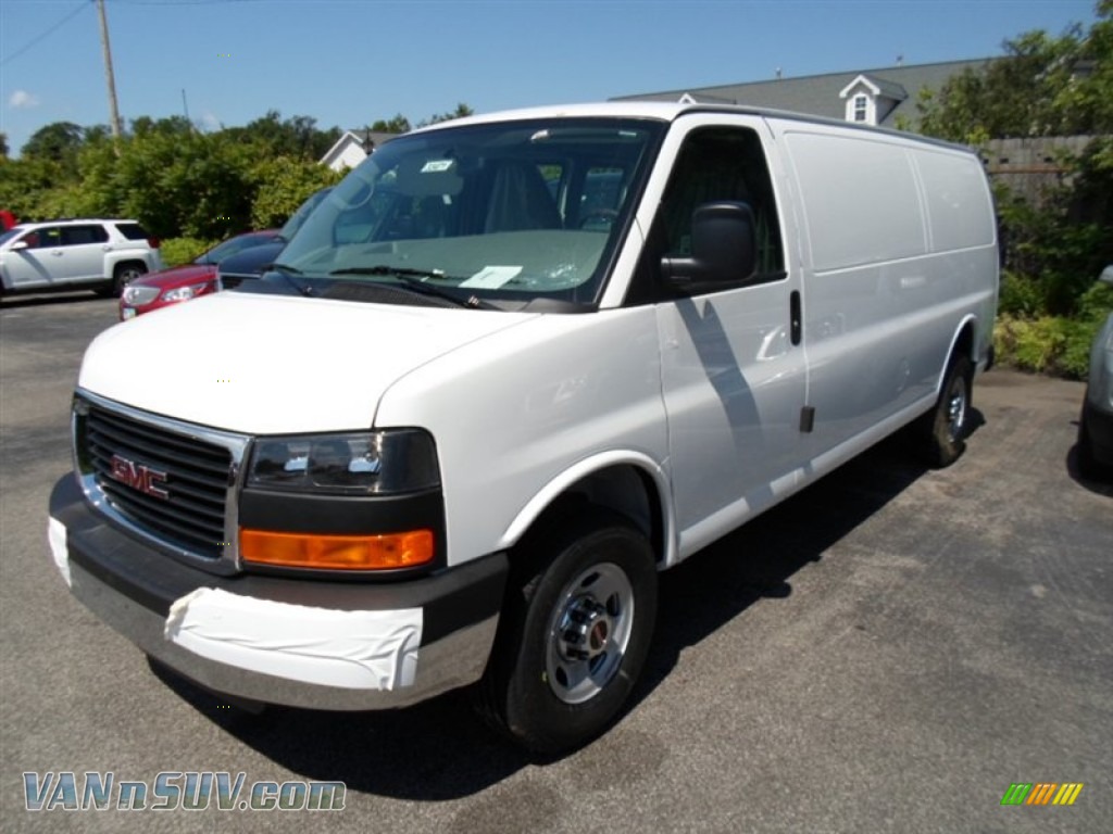 2013 Gmc Savana Van 2500 Cargo In Summit White Photo #6 - 180619 