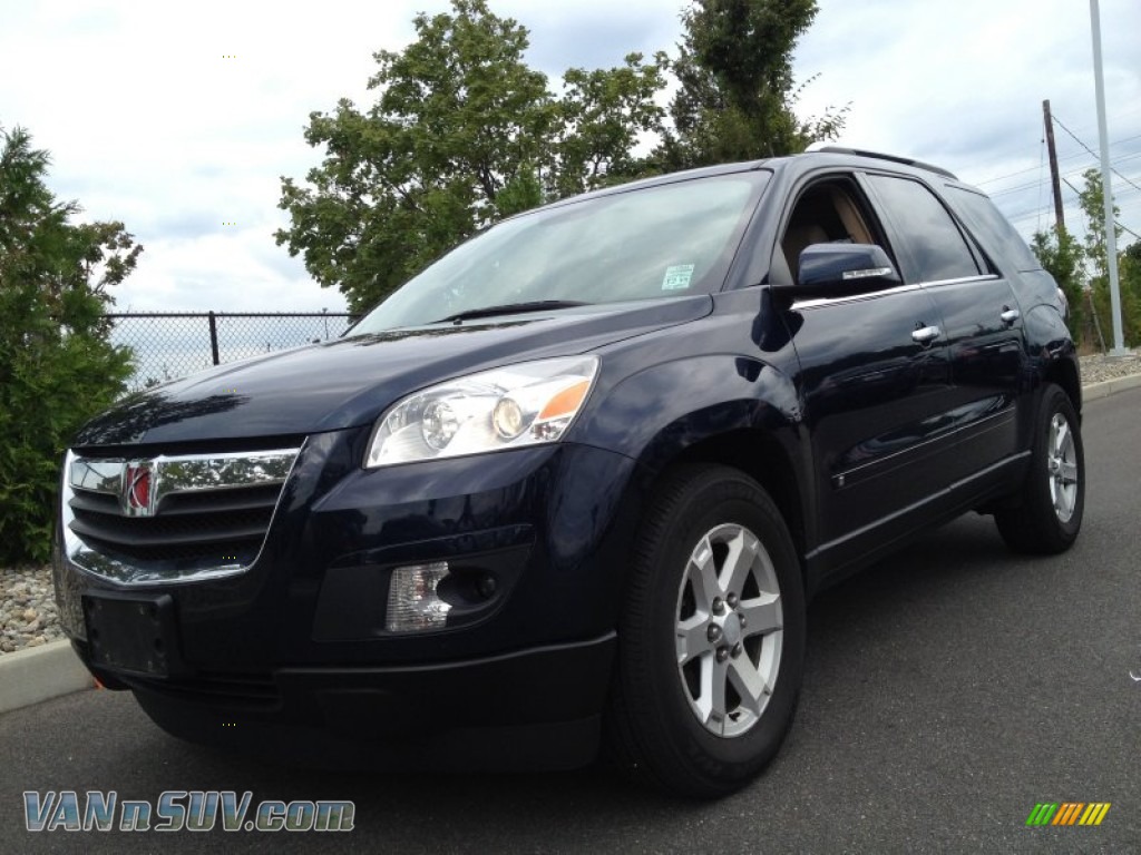 2009 Saturn Outlook XR AWD In Midnight Blue Photo 4 117688 VANnSUV 