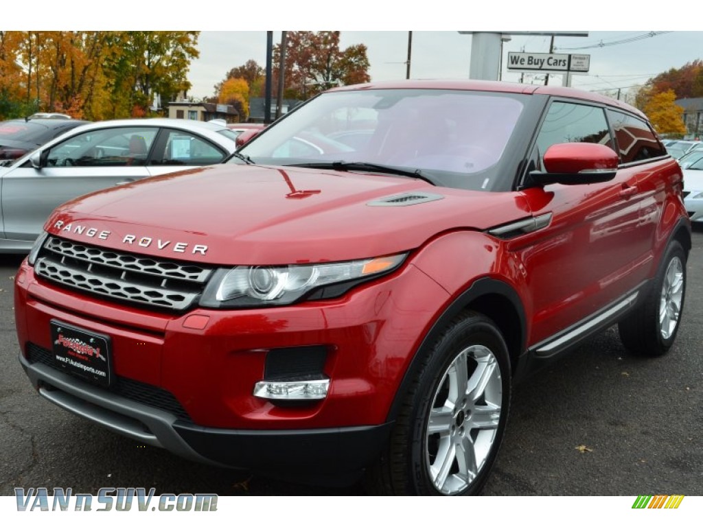 2012 Land Rover Range Rover Evoque Coupe Pure in Firenze Red Metallic