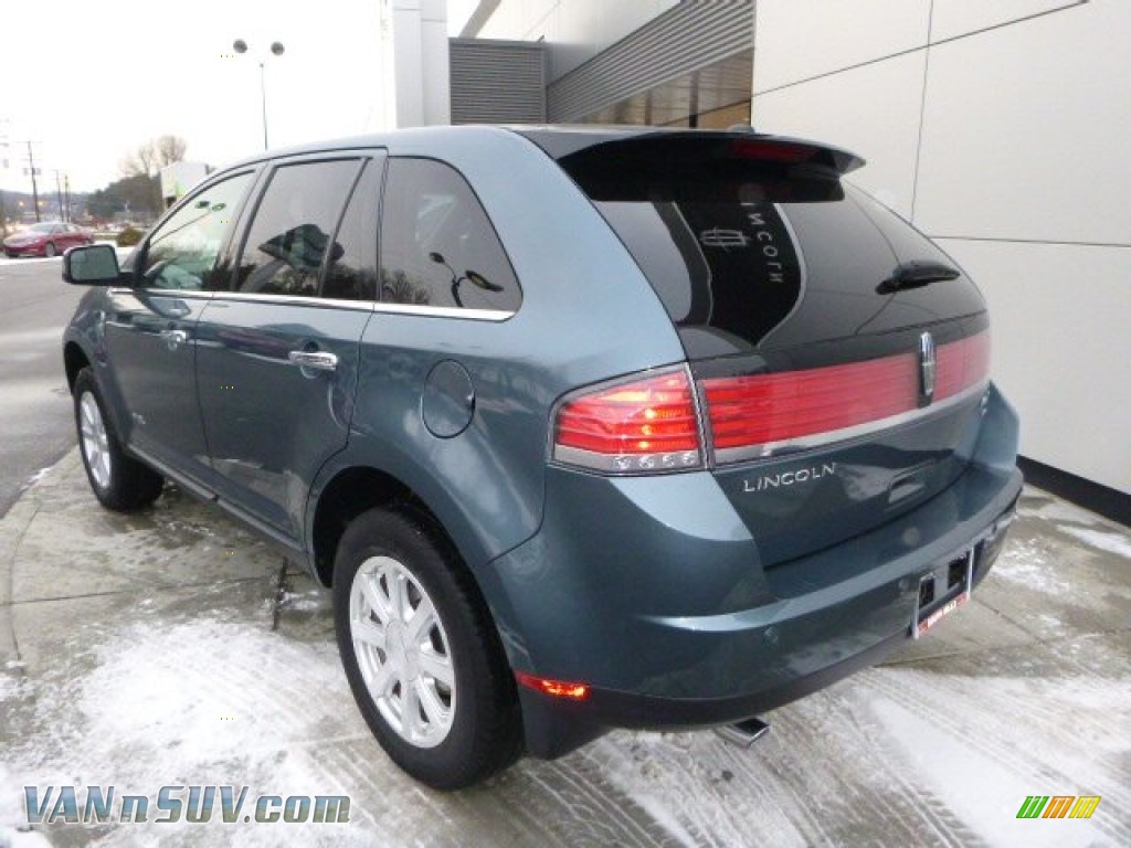 2010 MKX AWD - Steel Blue Metallic / Charcoal Black photo #3