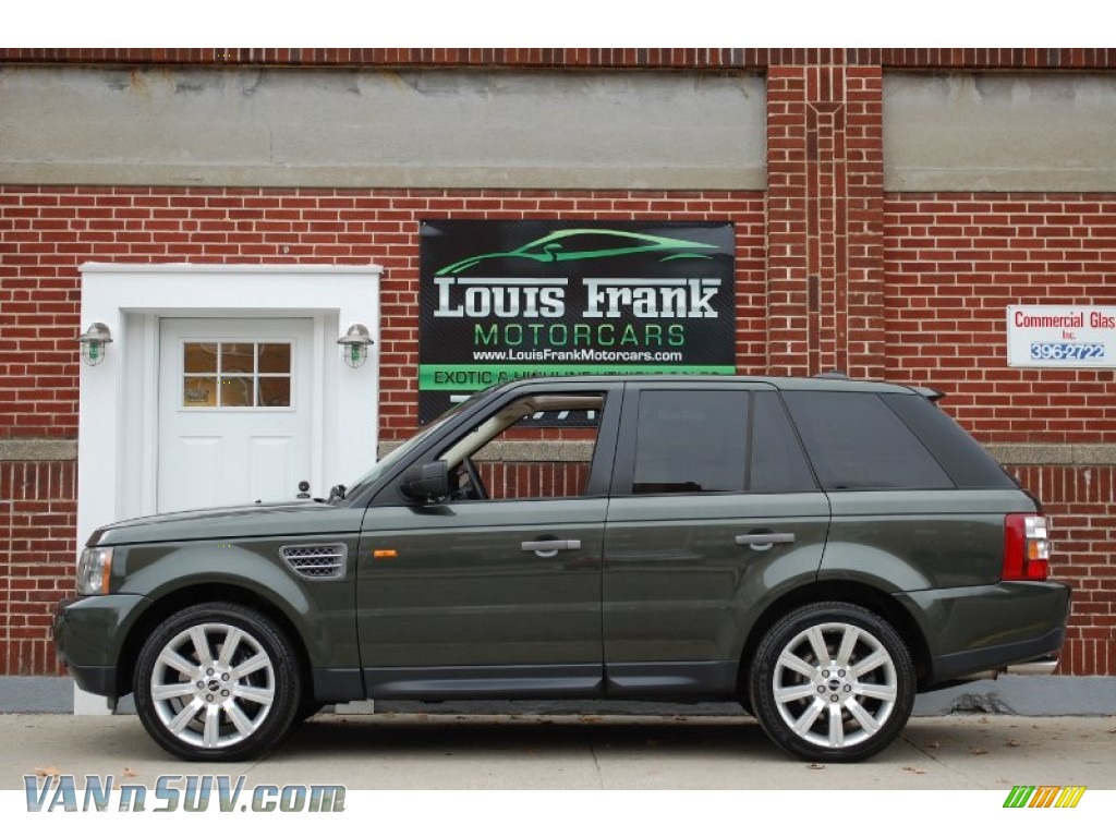 2006 Range Rover Sport Supercharged - Tonga Green Pearl / Ivory photo #2