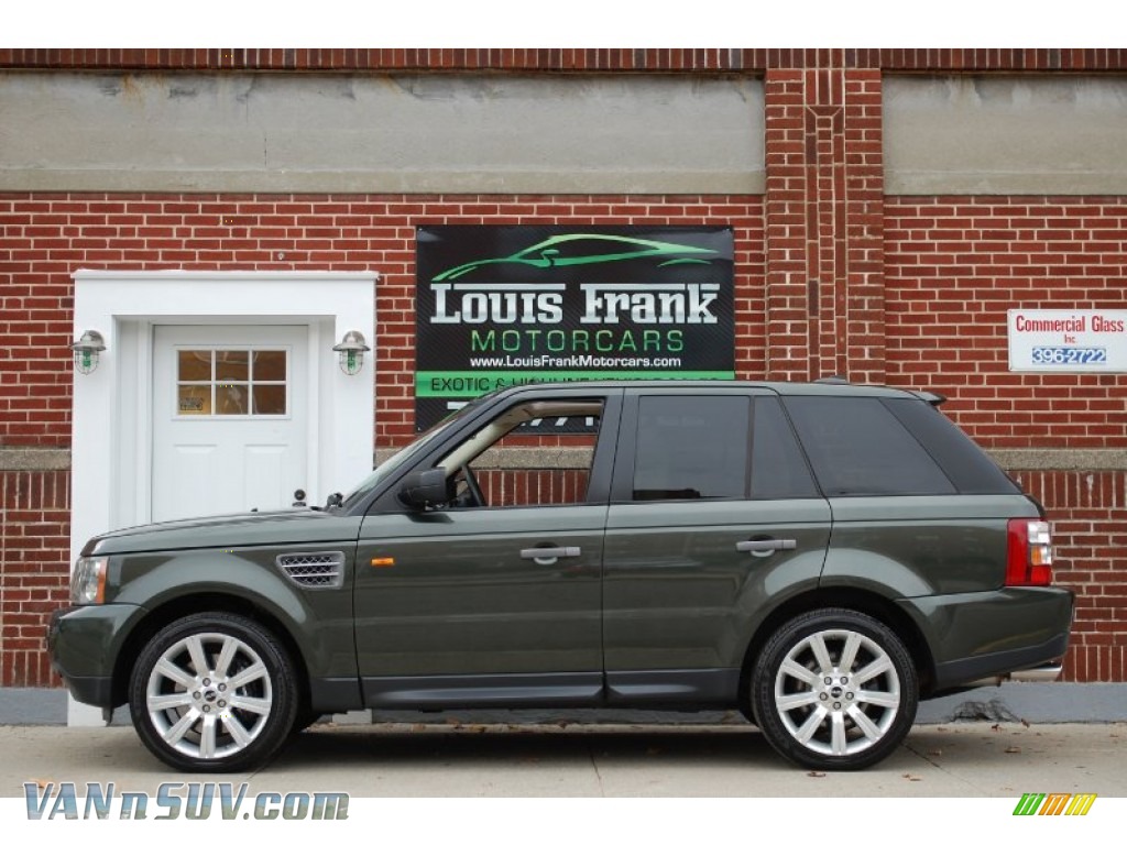2006 Range Rover Sport Supercharged - Tonga Green Pearl / Ivory photo #3