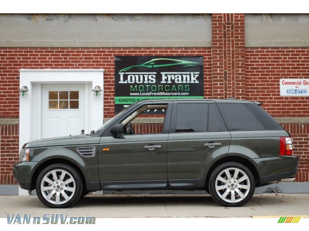 2006 Range Rover Sport Supercharged - Tonga Green Pearl / Ivory photo #4