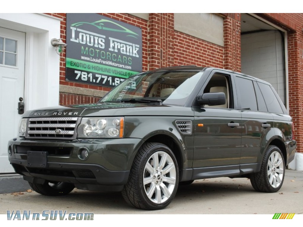 2006 Range Rover Sport Supercharged - Tonga Green Pearl / Ivory photo #7
