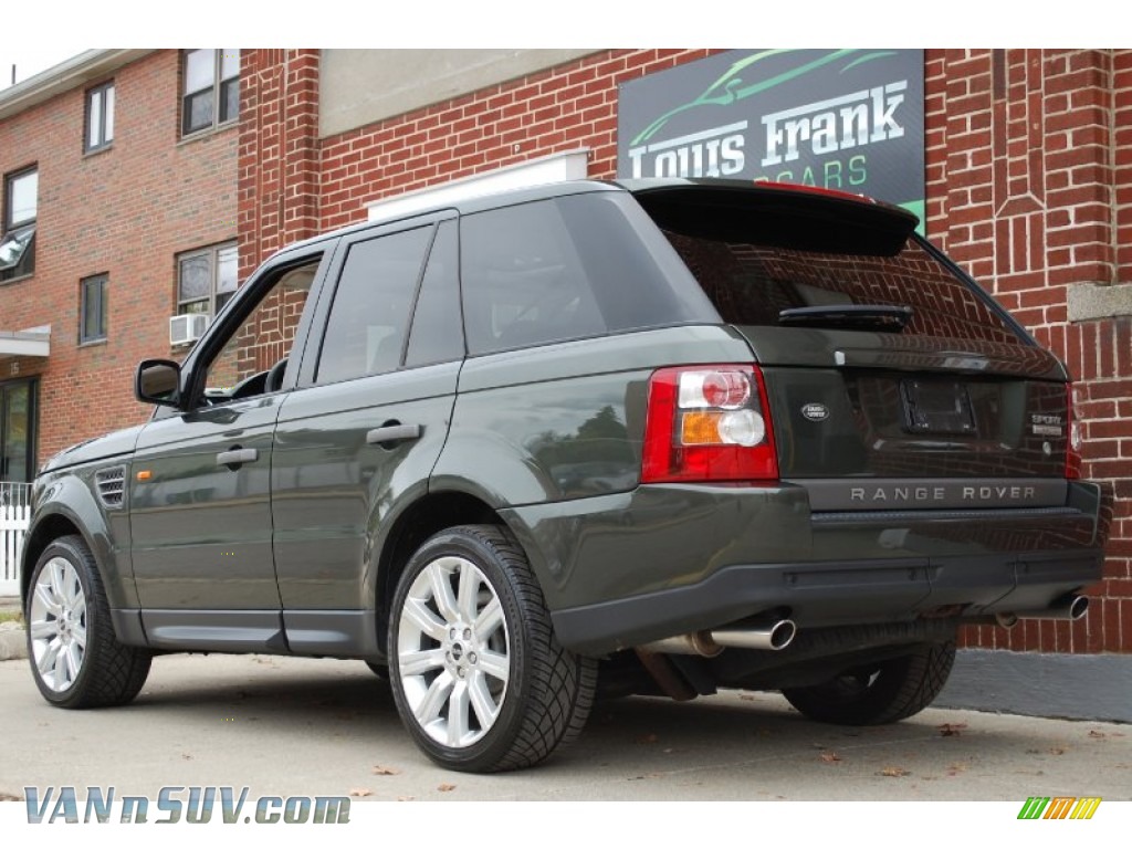 2006 Range Rover Sport Supercharged - Tonga Green Pearl / Ivory photo #9