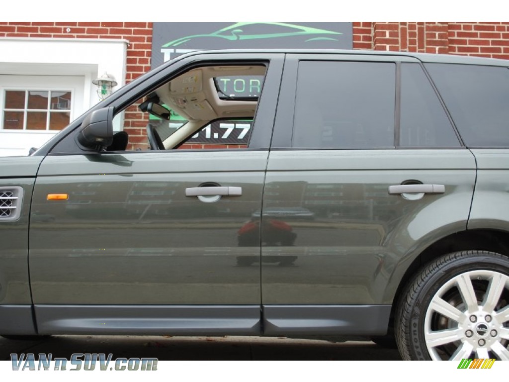 2006 Range Rover Sport Supercharged - Tonga Green Pearl / Ivory photo #14